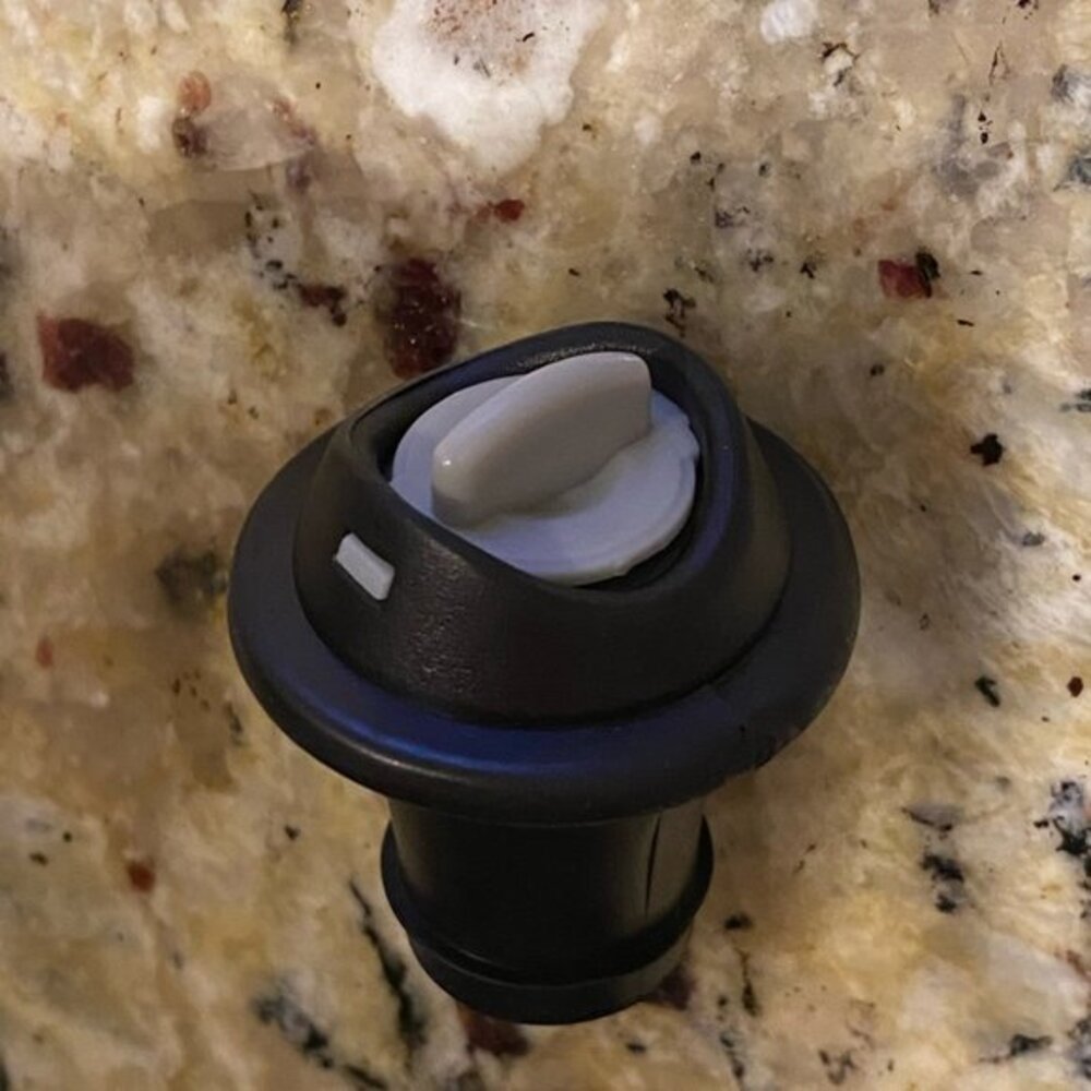 Oxo Wine Bottle Stopper Cork Rubber Black Like‎ New
